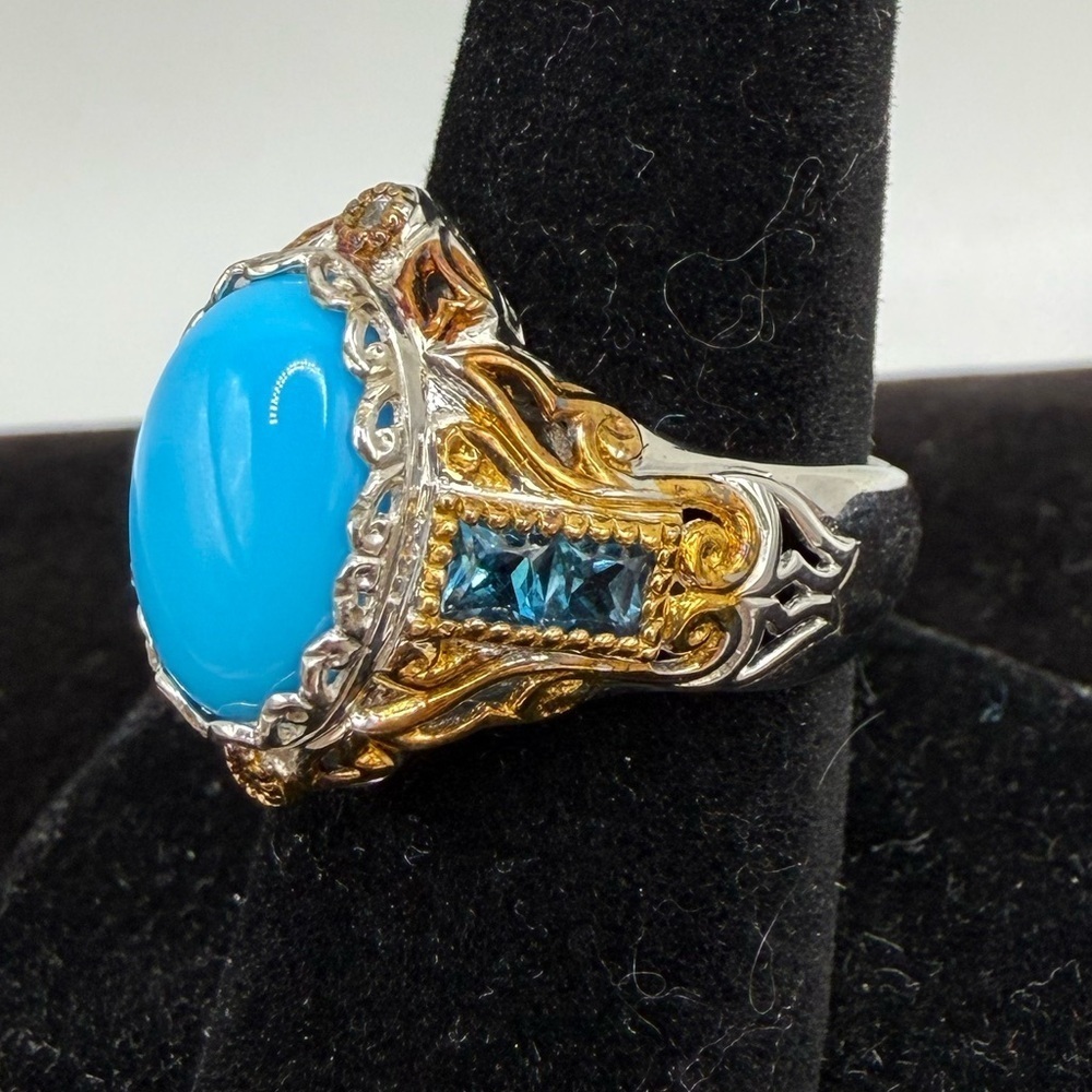 Gems en Vogue Sleeping Beauty Turquoise 7.75